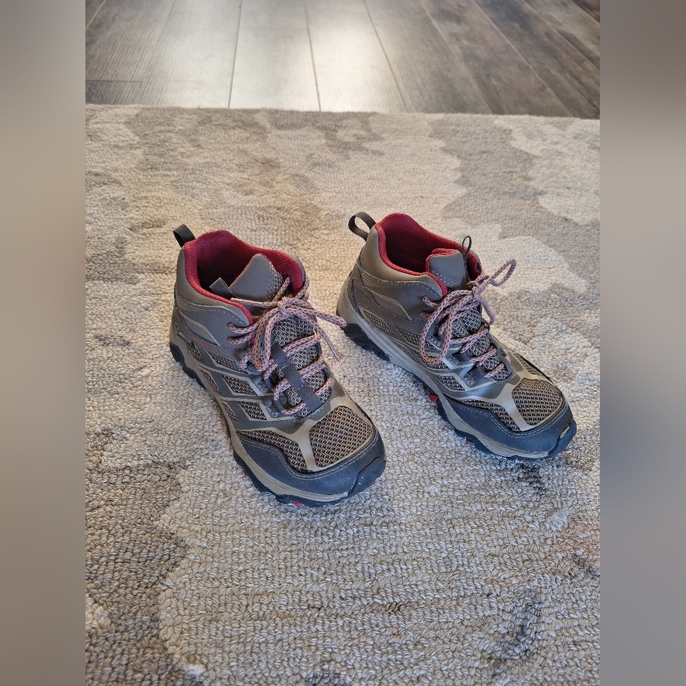 Merrell Kids Sneakers - Gray and Red
